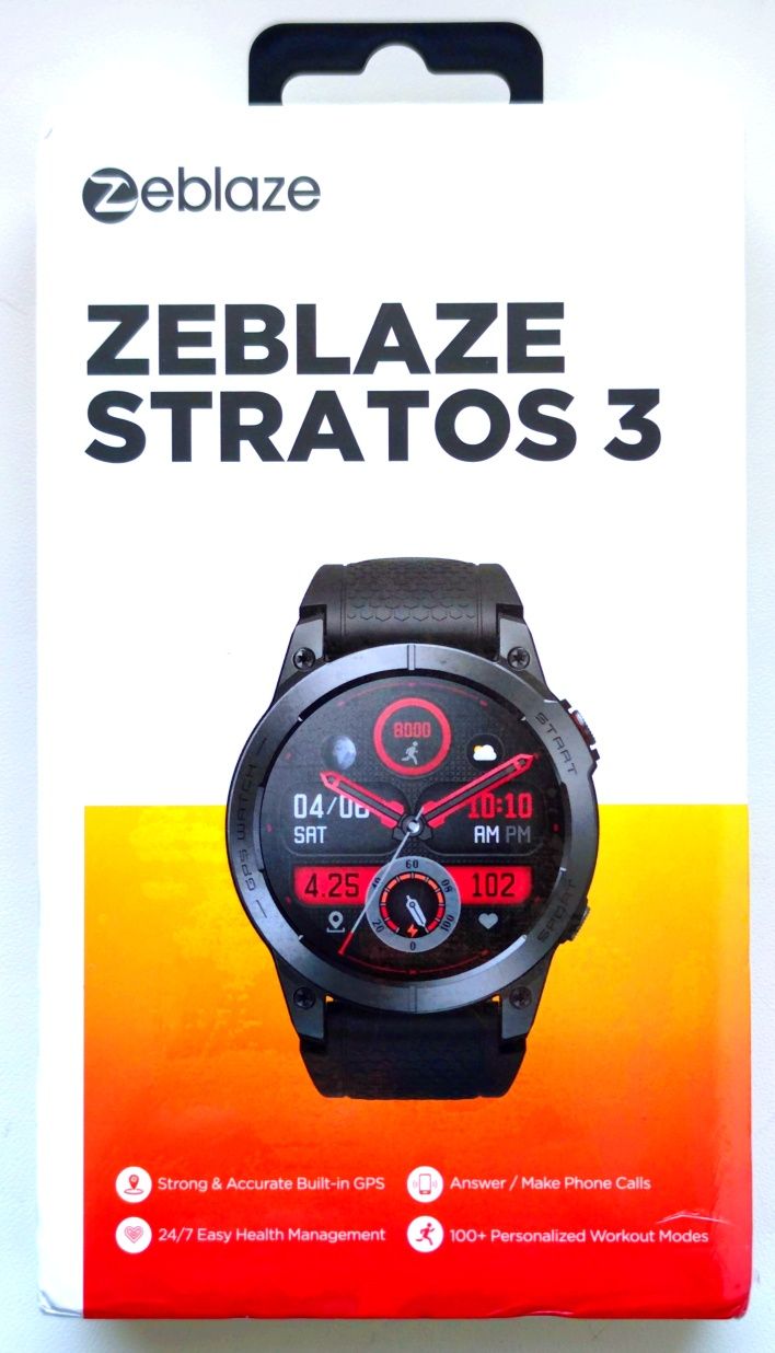 Оригінальний розумний годинник Zeblaze Stratos 3 GPS