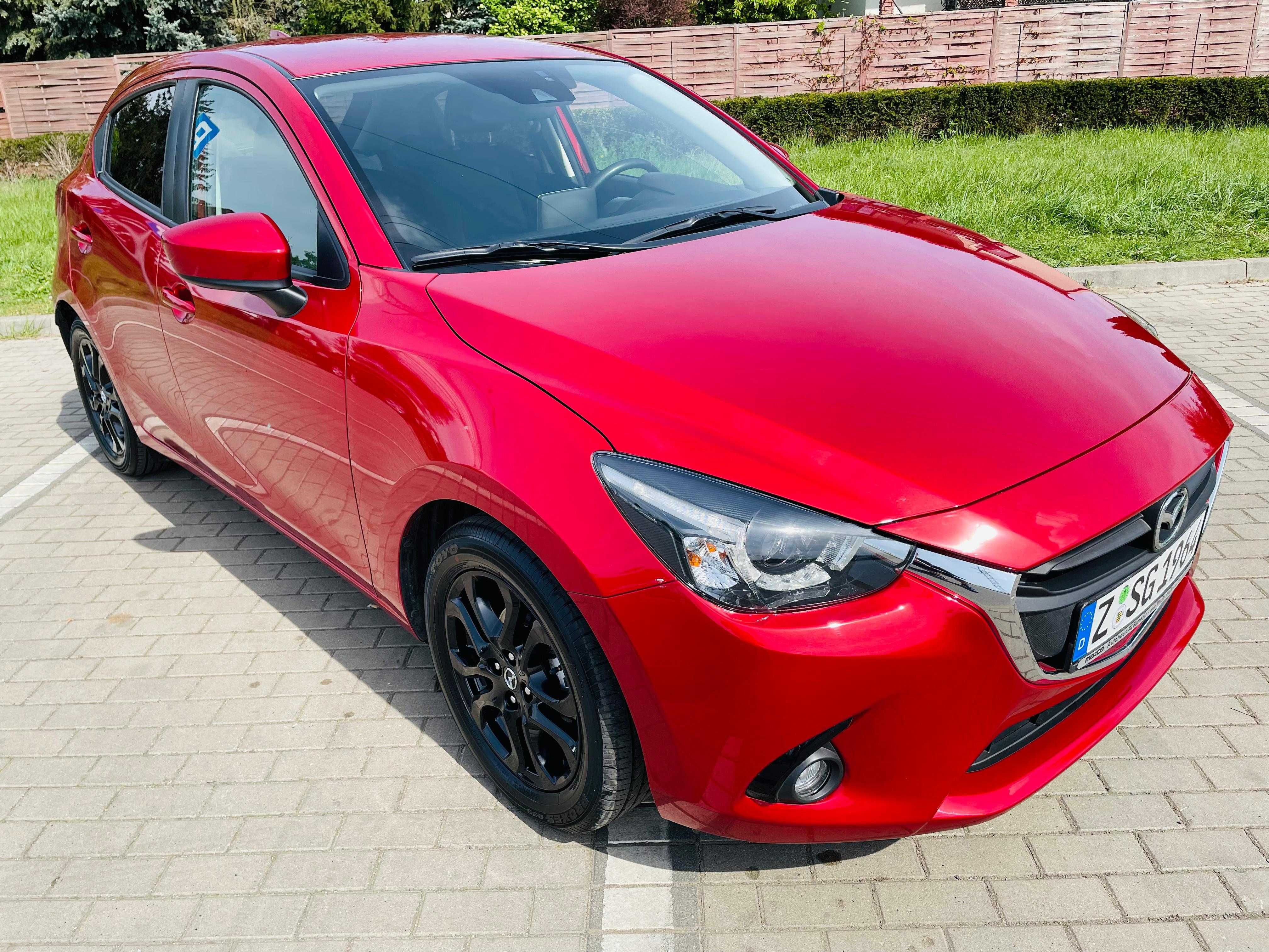 Mazda 2 1.5 22tys przebiegu EXCLUSIVE Navi grzane fotele Wrocław