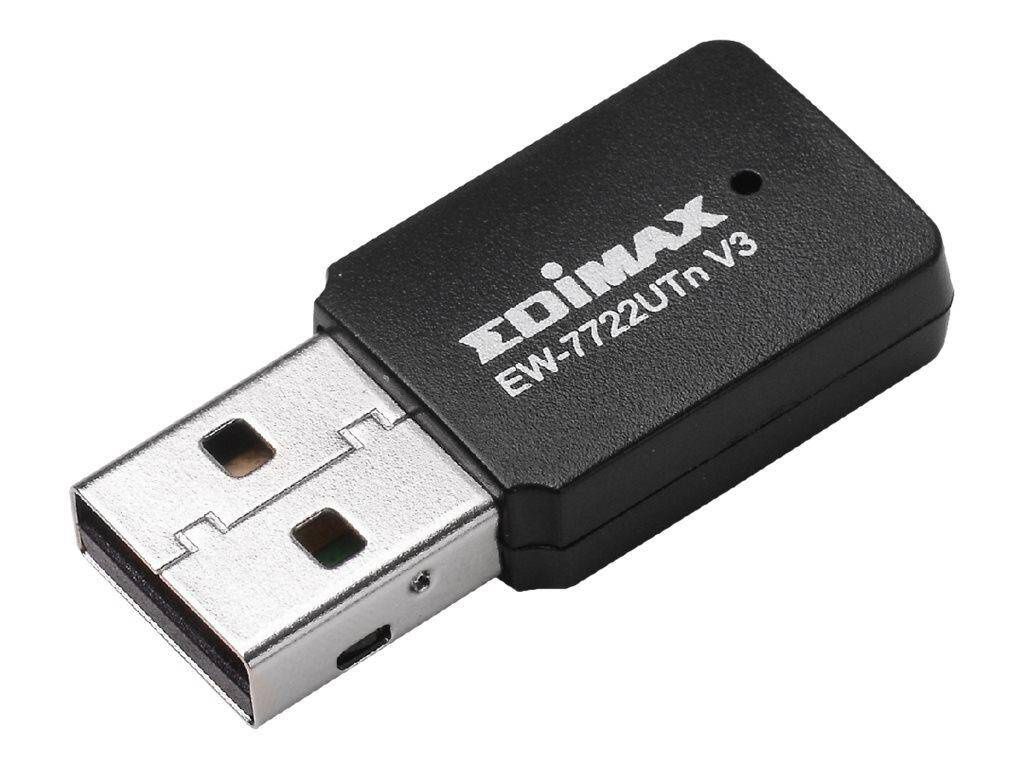 Karta sieciowa Edimax EW-7722UTn V3 USB WiFi N300 Mini