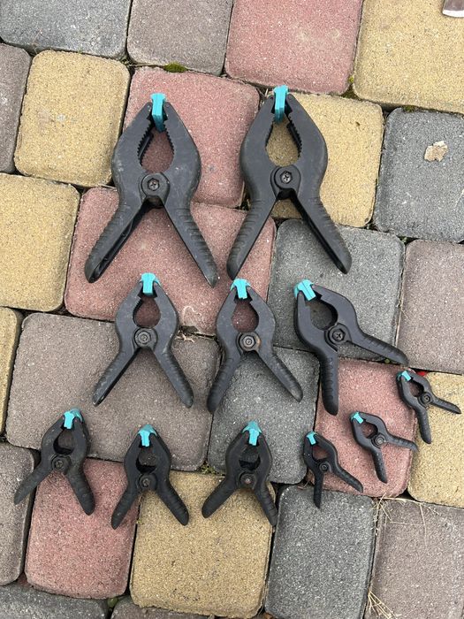 Зажими різних розімрів