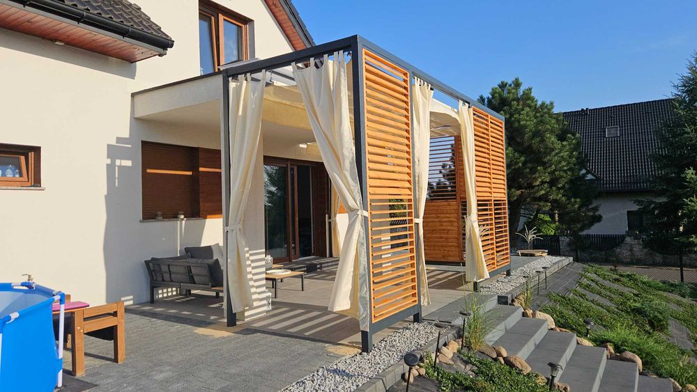 Pergola ogrodowa tarasowa wiata altana zadaszenie pergole PRODUCENT.