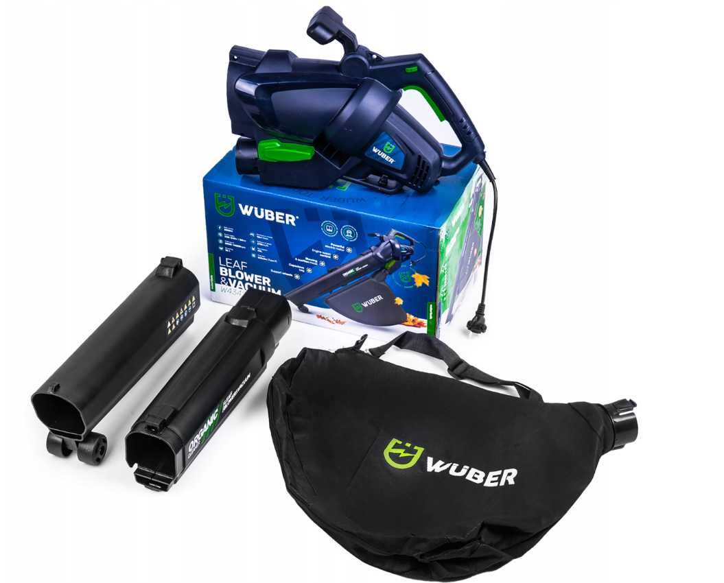 Elektryczna Dmuchawa do Liści 3000W z Odkurzaczem 40L - (Promocja)