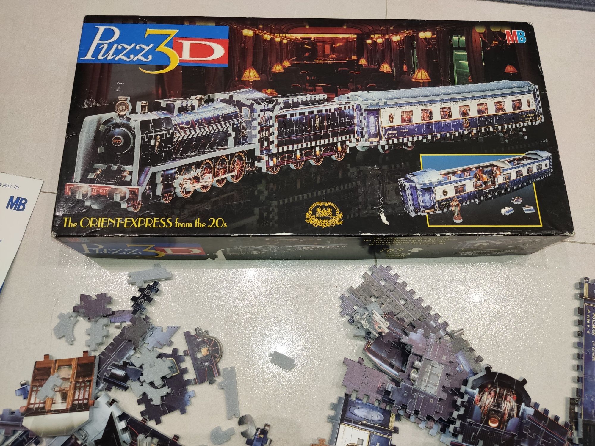 Puzzle 3D orient express