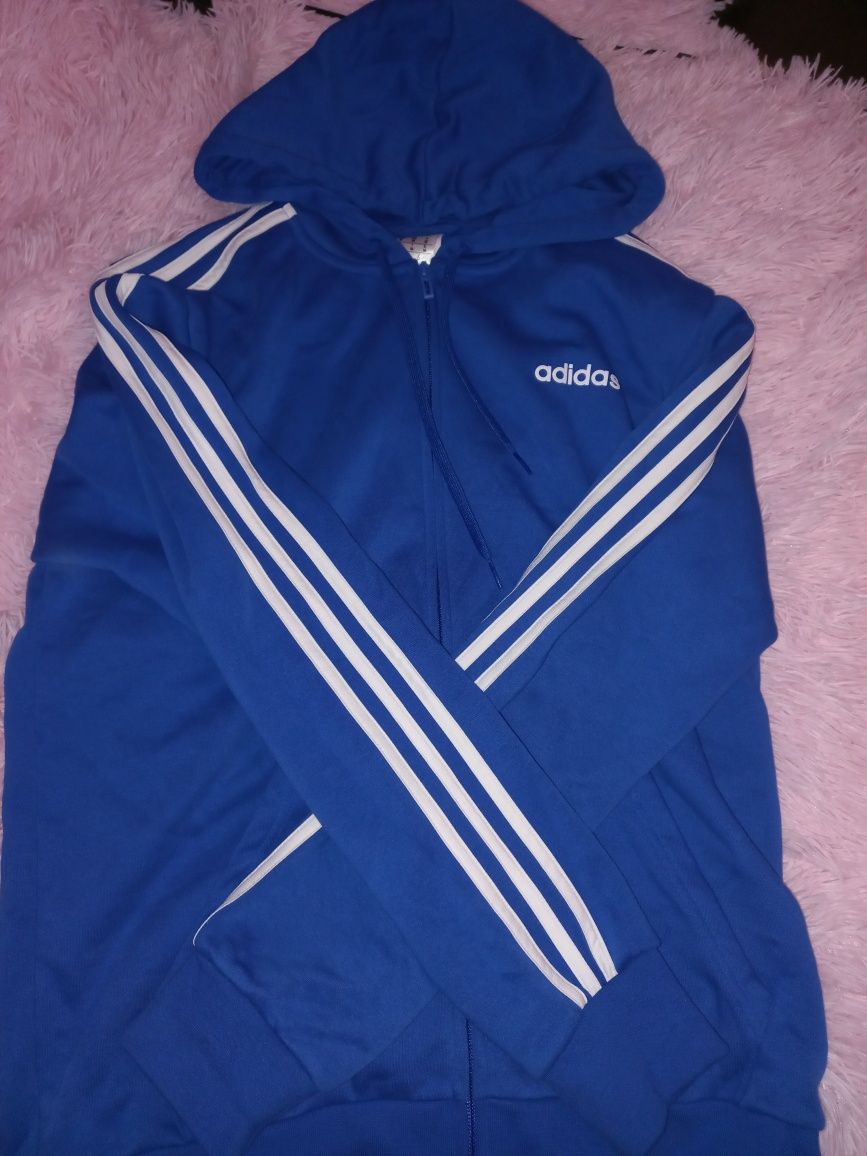 Bluza Adidas niebieska