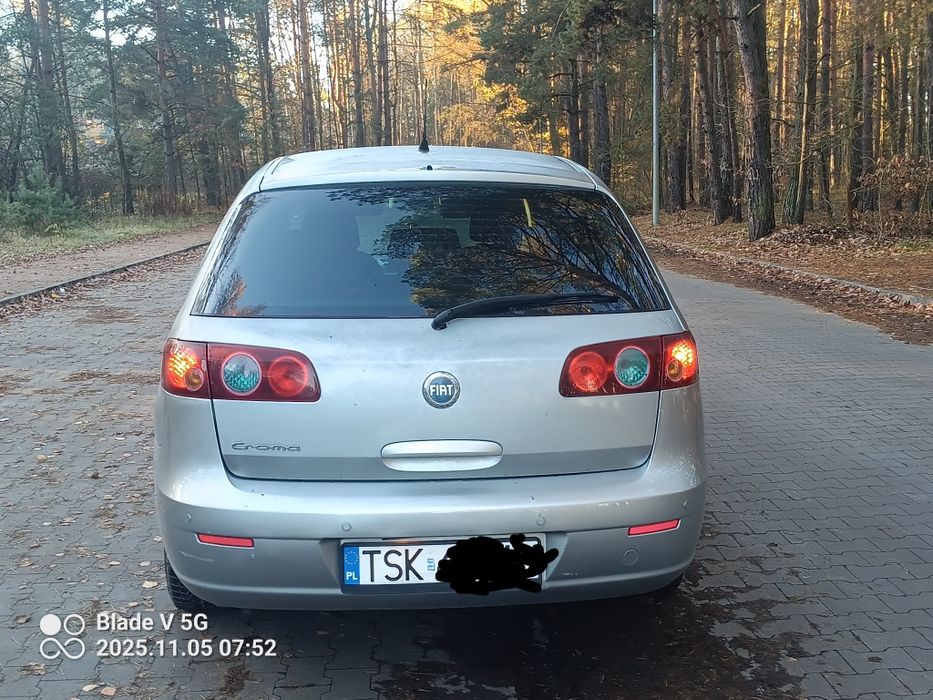 Fiat Croma 1.9 JTD 150-koni z Włoch zamiana na busa dostawczy
