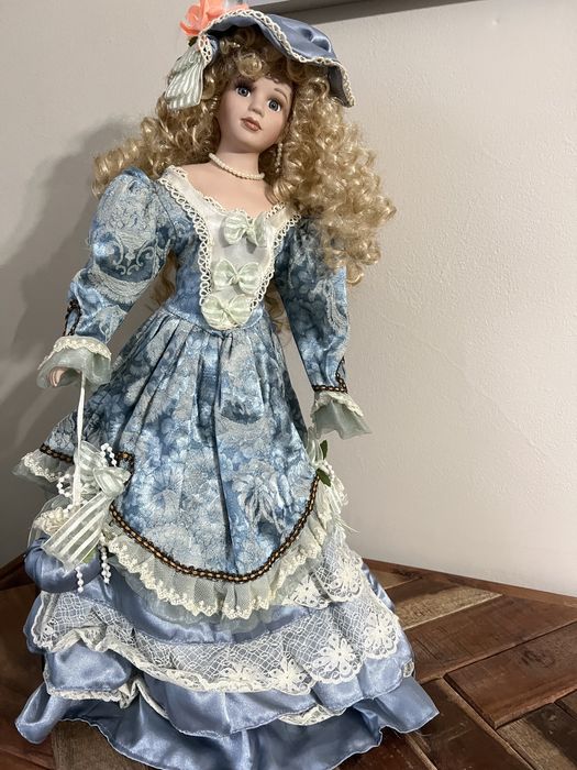 Lalka porcelanowa - duża!