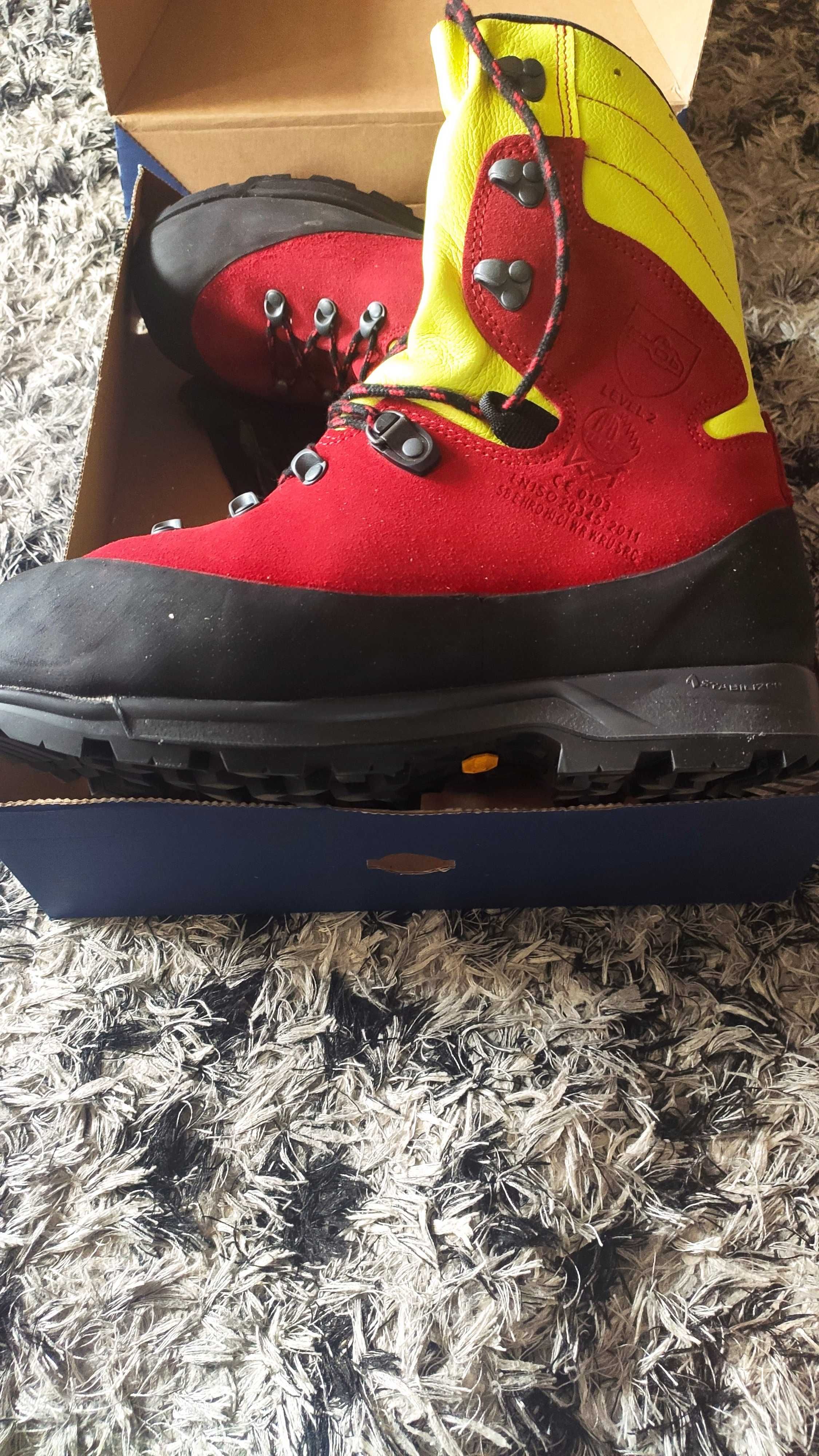 Obuwie robocze buty wysokie Haix Protector Forest 2.1 GTX rozmiar 43