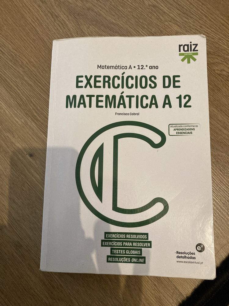 Exercicios de matematica 12°ano