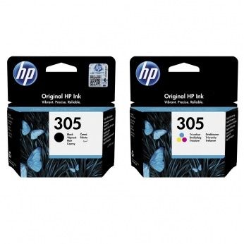 Картридж струйный, комплект HP 305 Black/Color (Set305)