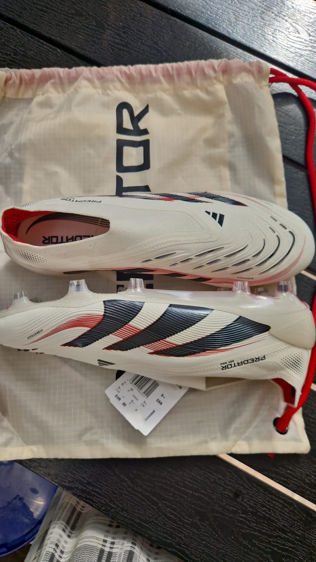 Korki adidas Predator Elite LL AG - Białe 44