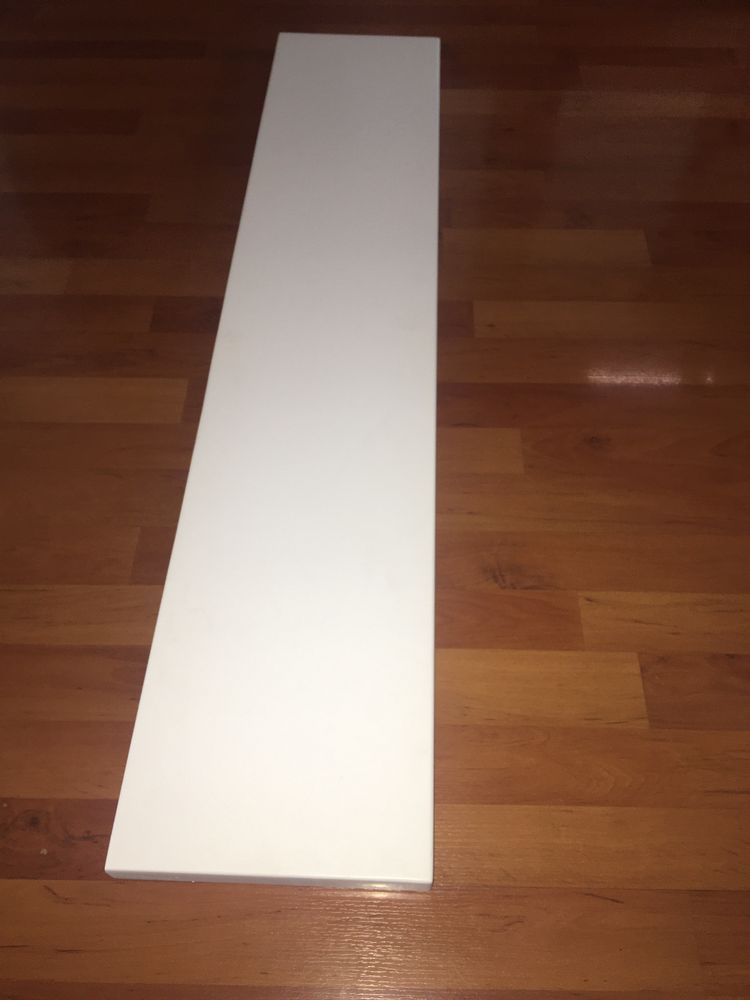 Parapety drewniane wewnetrzne biale