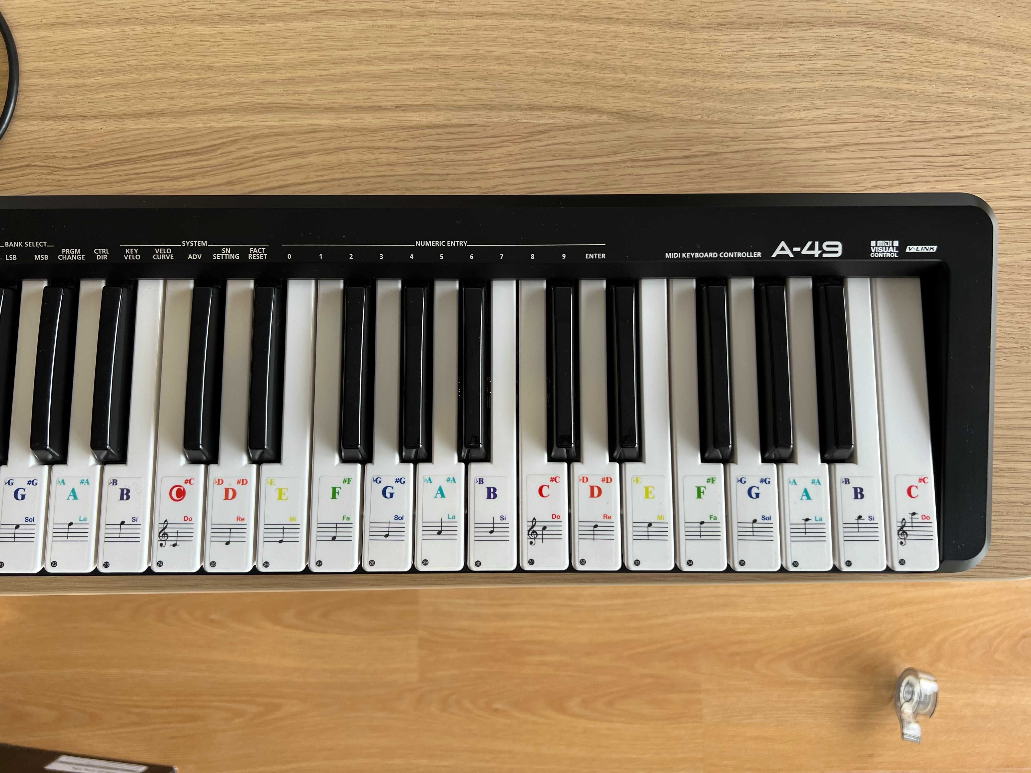 Roland A-49 midi keyboard
