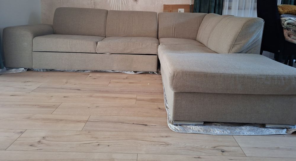 Narożnik z funkcją spania