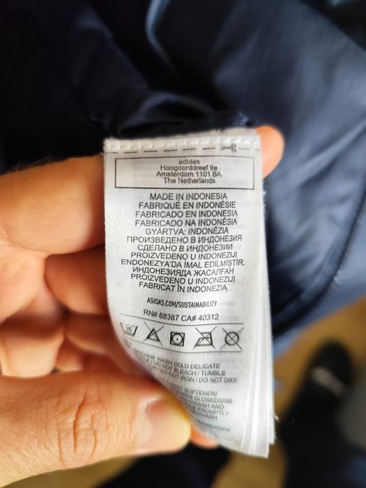 Kurtka męska adidas rozmiar S/M oryginalna przejściówa