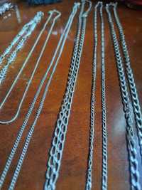 Diversos fios em prata