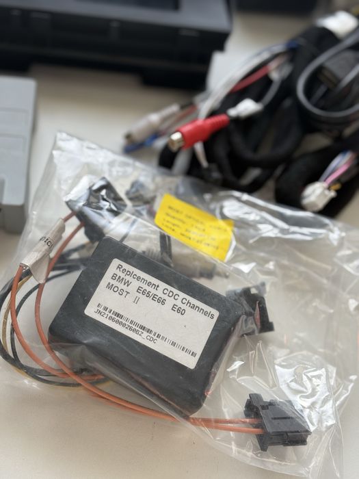 BMW E60 E61 E63 E64 ekran Android monitor zestaw MOST CCC CIC