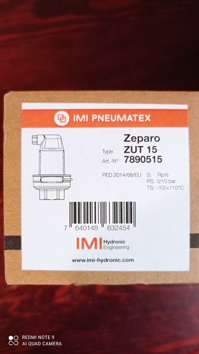 Separator -Odpowiecznik zawór