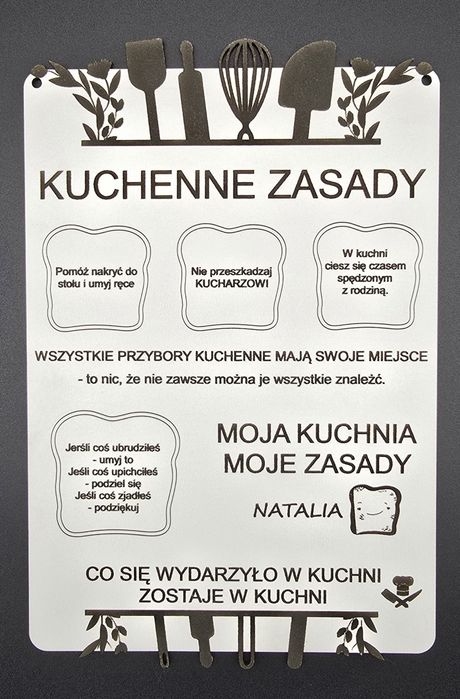 Kuchenne zasady obrazek