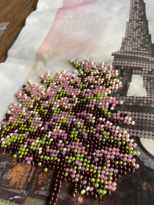 Пано, картина бисером, полотно, Париж