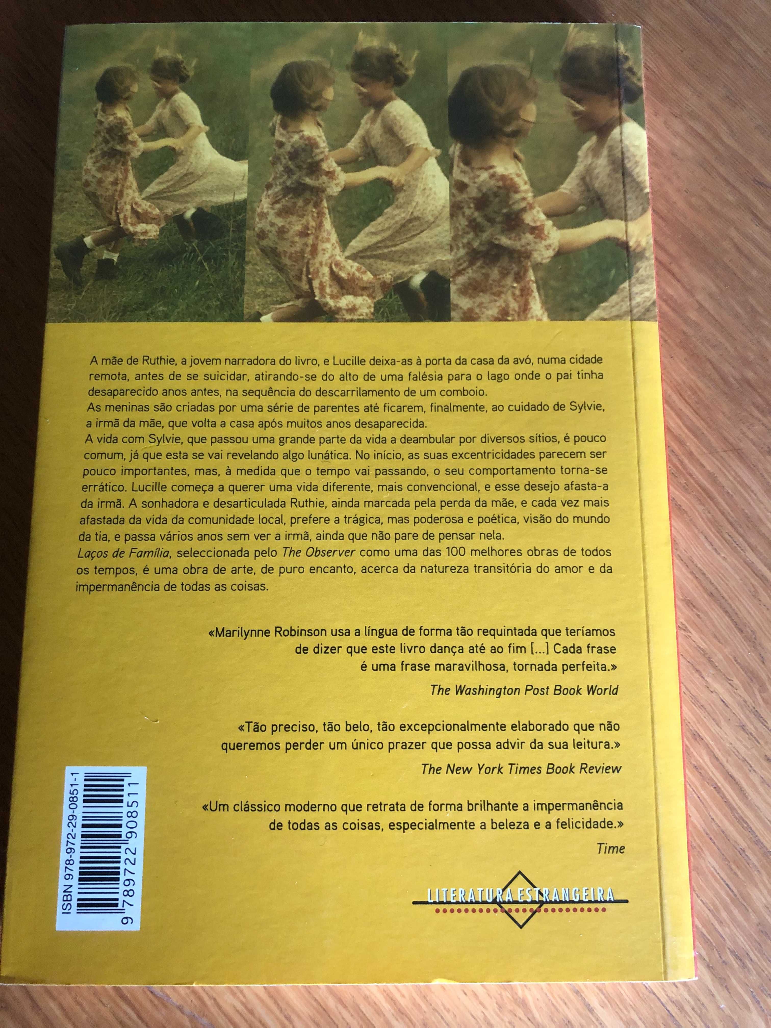 LAÇOS DE FAMÍLIA    Marilynne Robinson