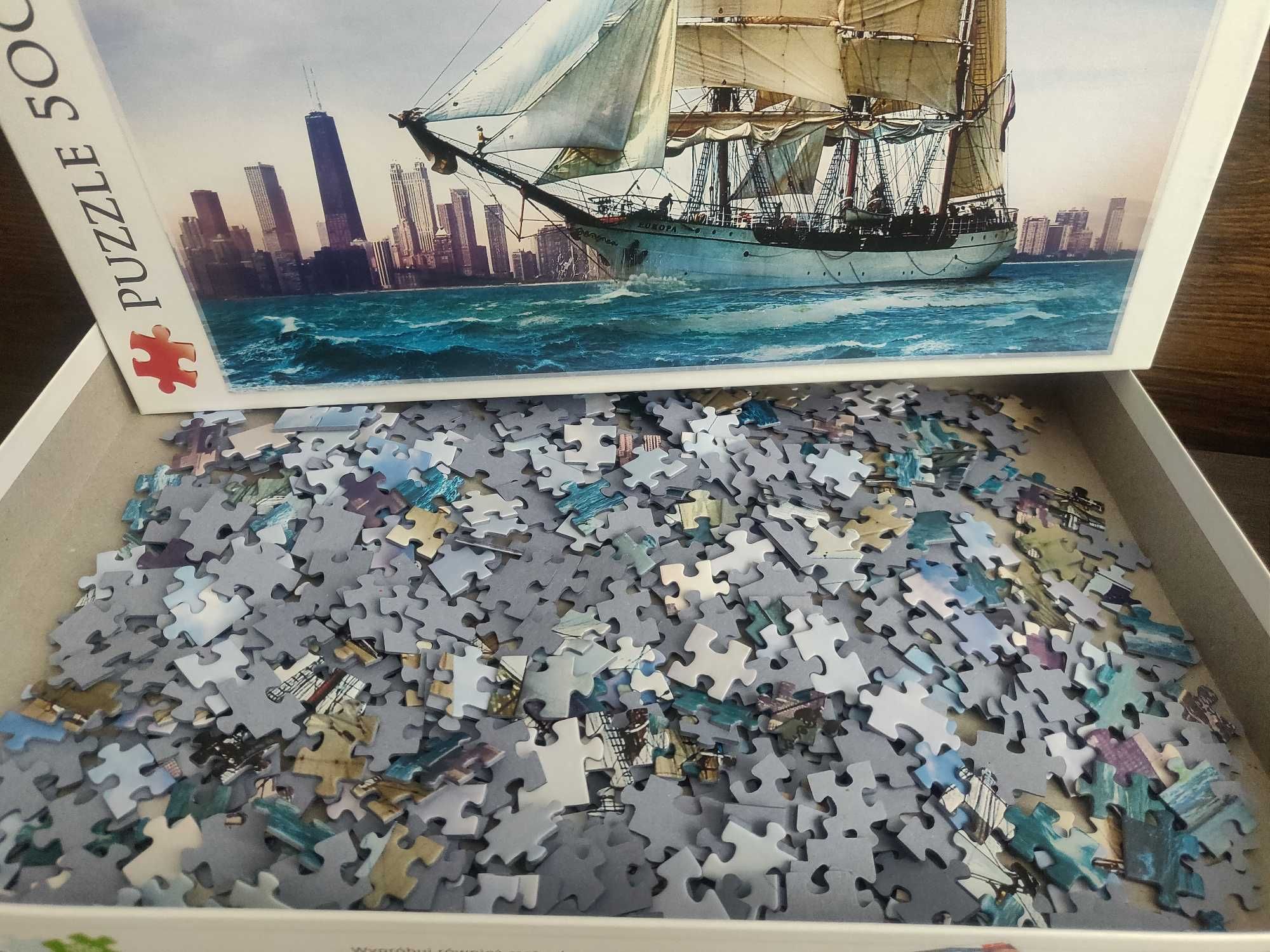 Пазл Trefl 500 Piece Jigsaw Puzzles, Sailing Towards Chicago, (Польша)