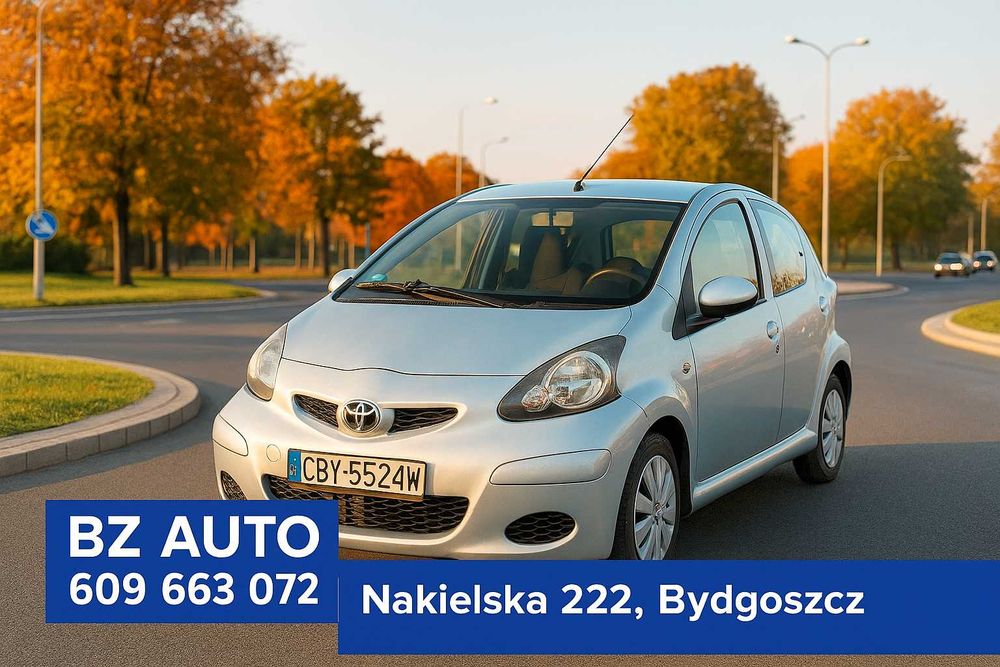 Aygo 1.0 benzyna KLIMA 5 DRZWI serwisy 100 % sprawna rozrząd łańcuch