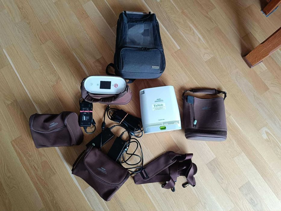 Używany przenośny koncentrator tlenu Philips Mini Go