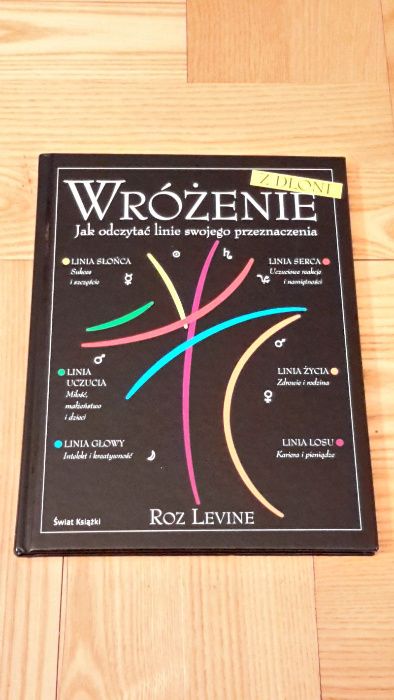 Nowa ksiązka - Wróżenie z dłoni - Roz Levine