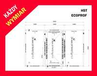 Drzwi aluminiowe przeszklone 3000x2000 Producent Każdy wymiar!