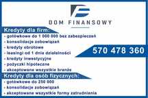 Finansowanie dla firm i rolników ,kredyty, pożyczki, leasingi.