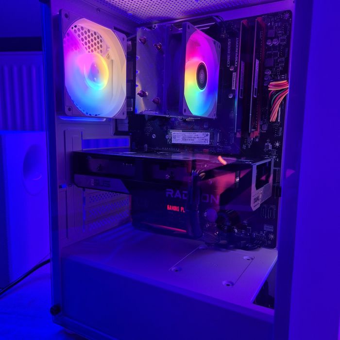 Komputer RX6600XT/RTX3060TI/R5 5500/Gamingowy/Okazja/RGB windows10pro