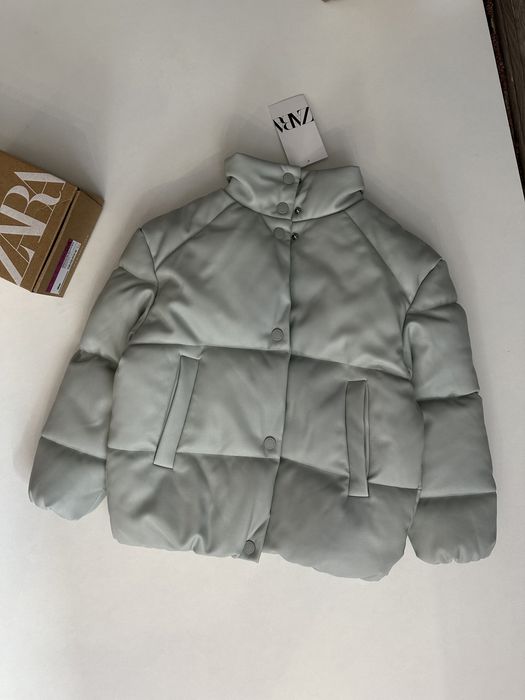 Дублянка куртка пуховик zara