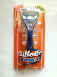 GILLETTE Fusion Maszynka do golenia + 2 Wkłady wymienne