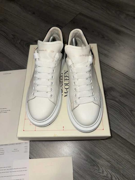 Buty-Trampk-Alexander McQueen Oversized White Black R.42