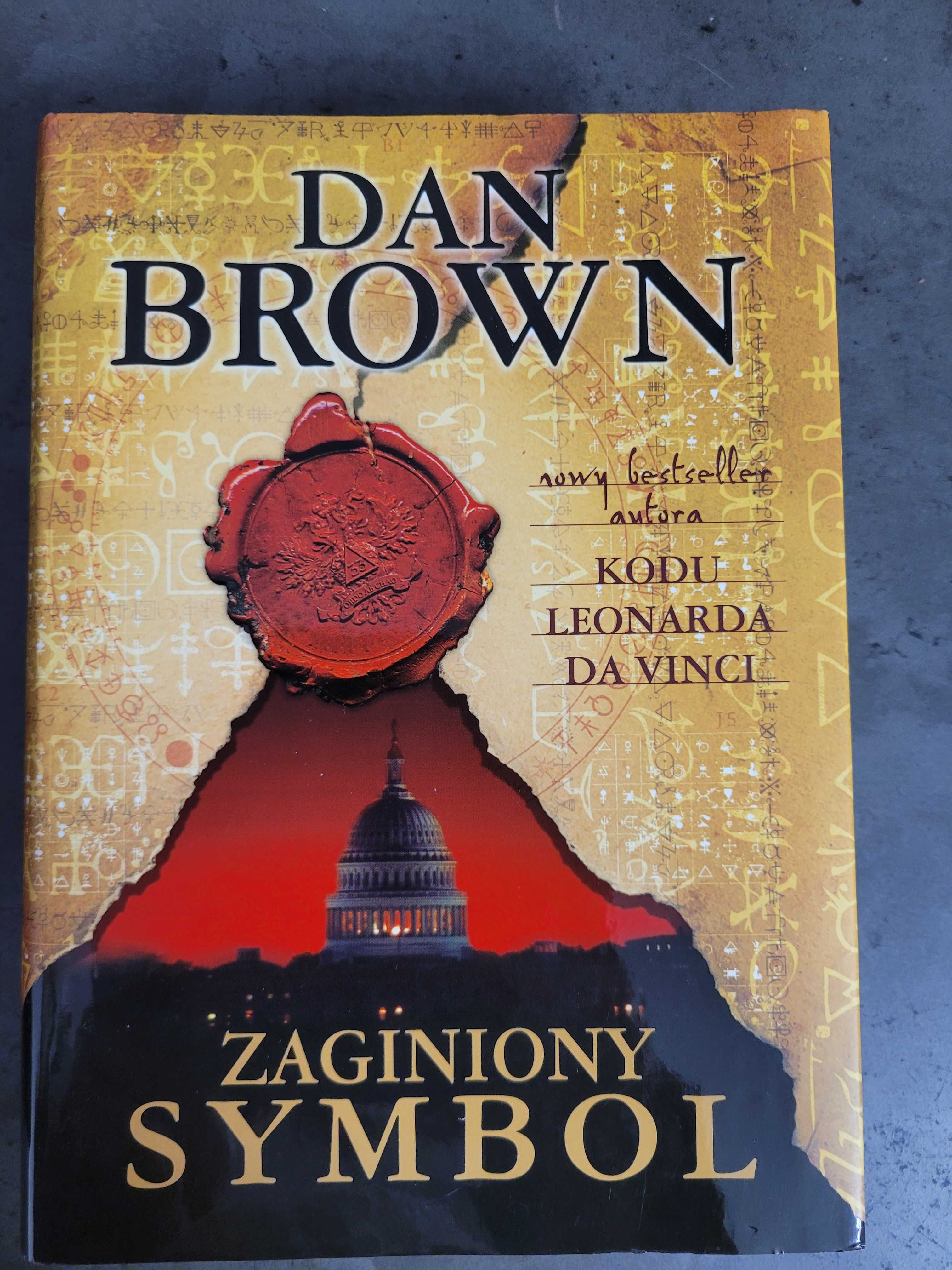 Dan Brown Zaginiony Symbol kryminał triller