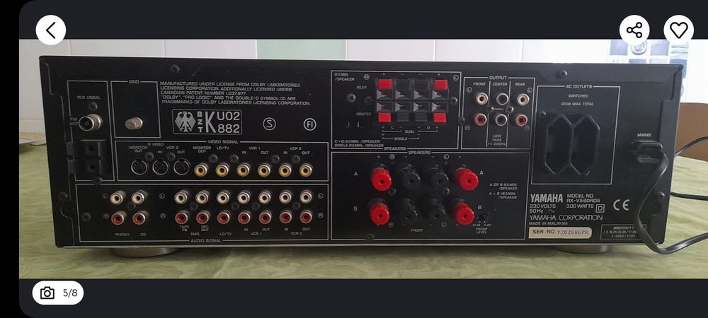 Amplificador YAMAHA
