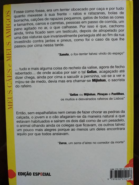 Livro  Meus Cães