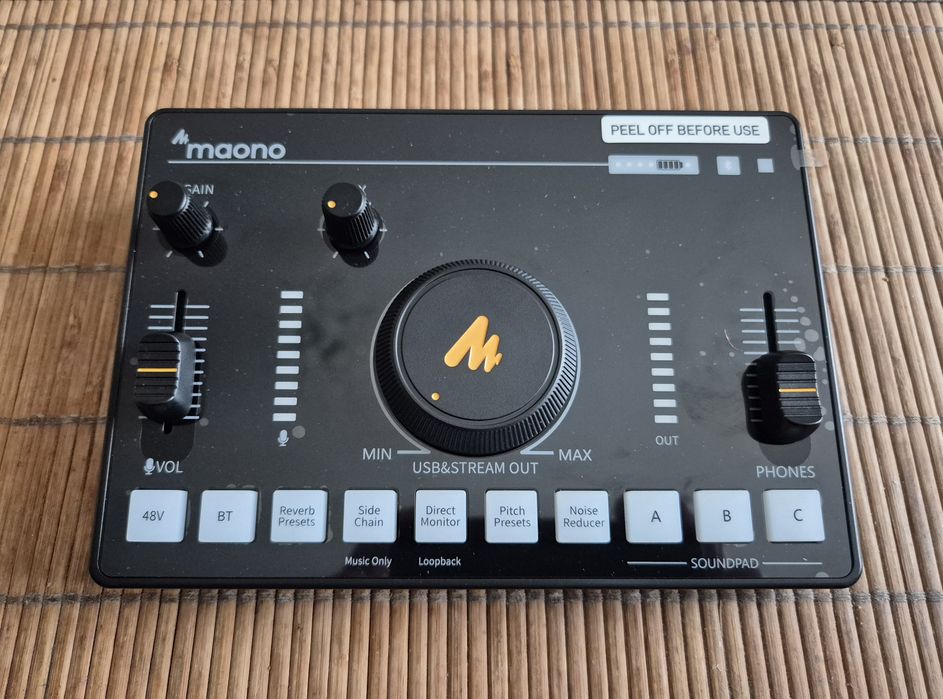 Maono CASTER C2 NEO звукова карта, аудіоінтерфейс, мікшер.