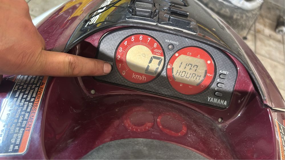 Yamaha gp760 mota agua