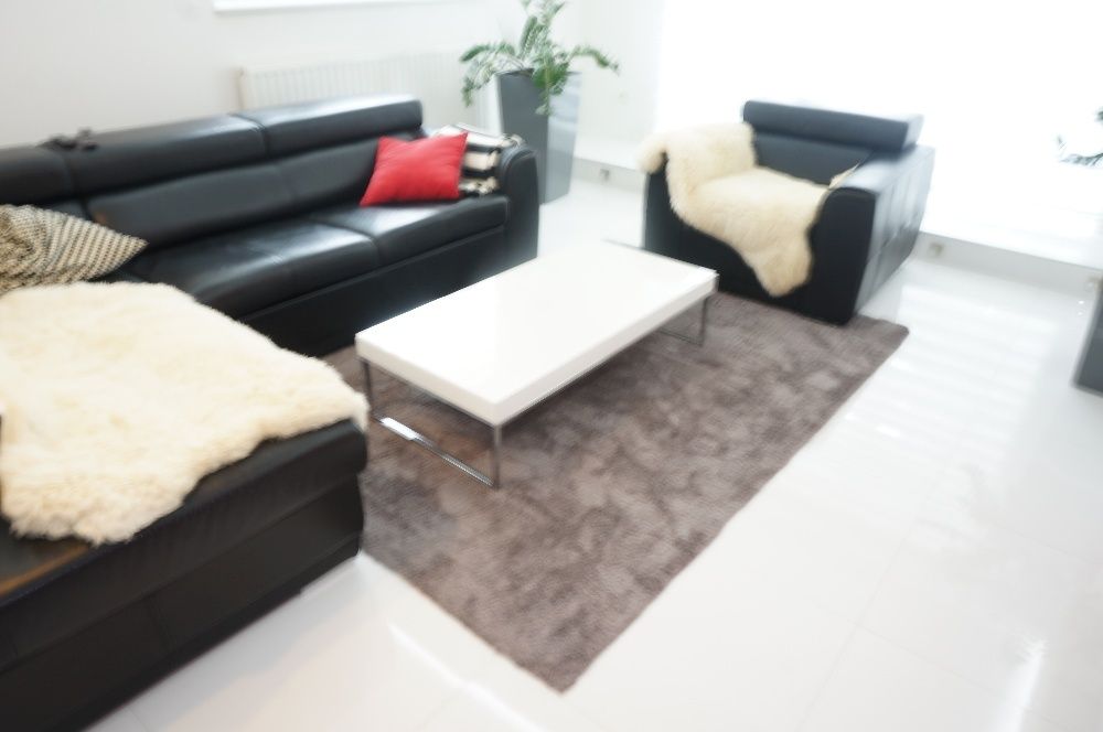 Stolik kawowy - biały połysk