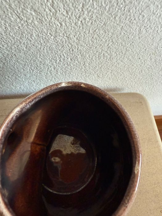 Conjunto de 6 canecas vintage em cerâmica Vidago