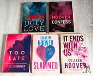 Colleen Hoover Ugly Love Confess Too late + Slammed + It ends with us