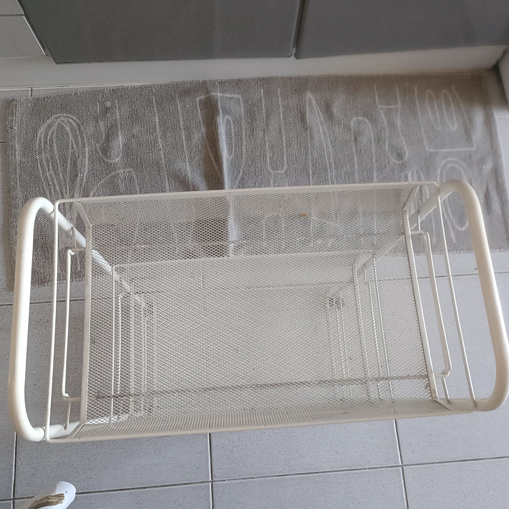 Carrinho branco Ikea