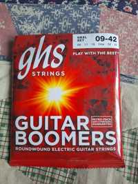 Струни для електрогітари GHS GBXL Guitar boomers 9/42