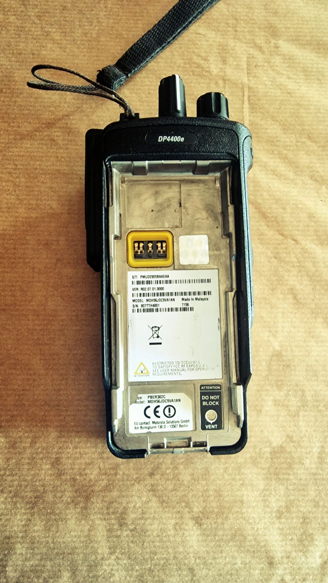 Рація motorola DP 4400e vhf