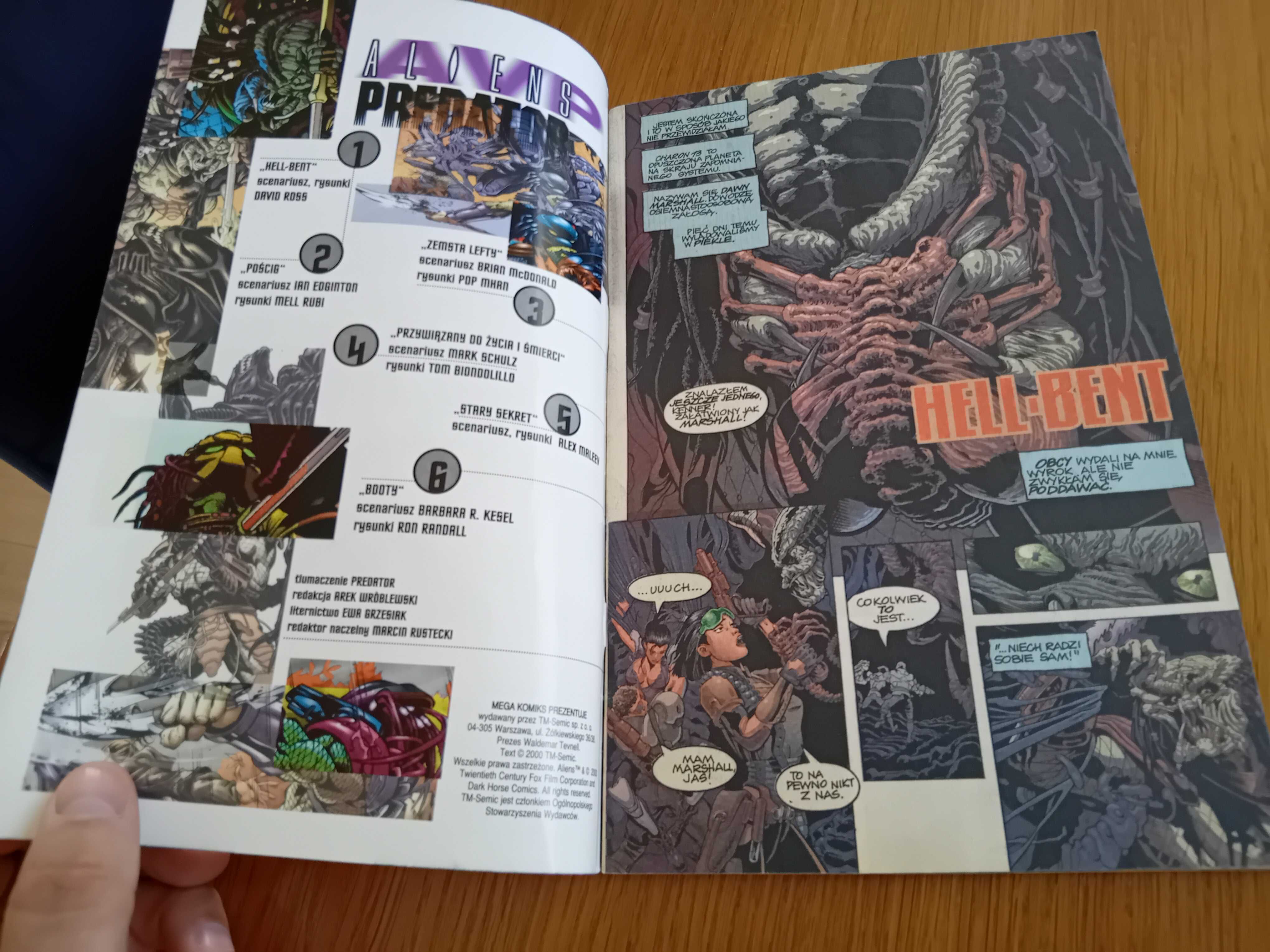 Tm Semic Mega Komiks 00/2 Aliens vs Predator