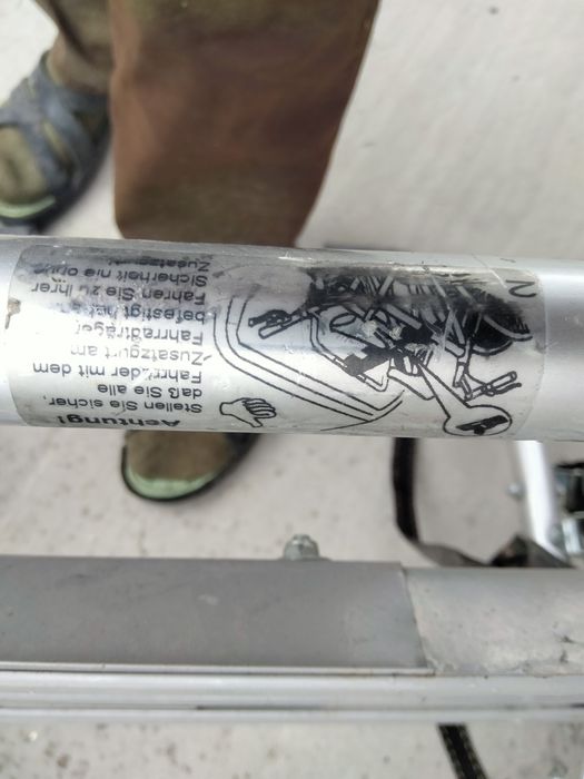 Продам авто багажник  велокріплення для двох велосипедів