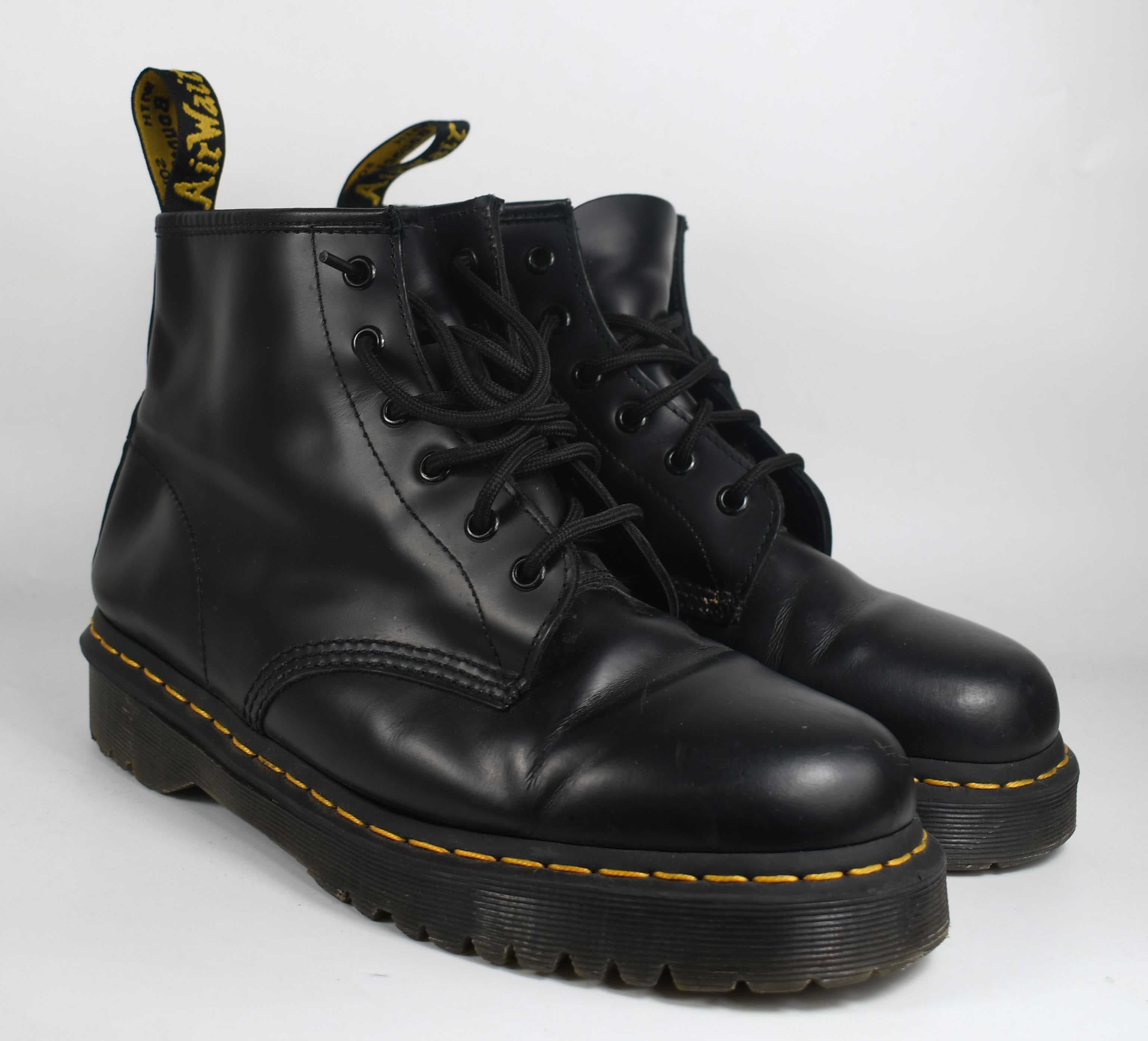 Używane Dr. Martens glany męskie 101 Bex czarny rozmiar 43