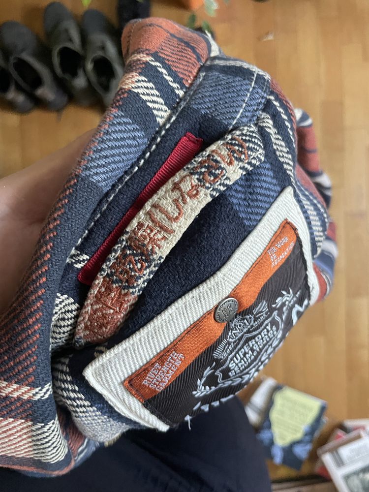 Куртка чоловіча в клітинку 2XL