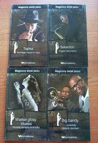 Płyty  CD Jazz 8 szt, w albumach z tekstem i zdjęciami